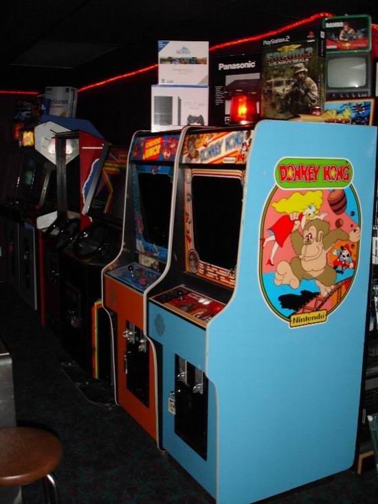 r r arcade games pa